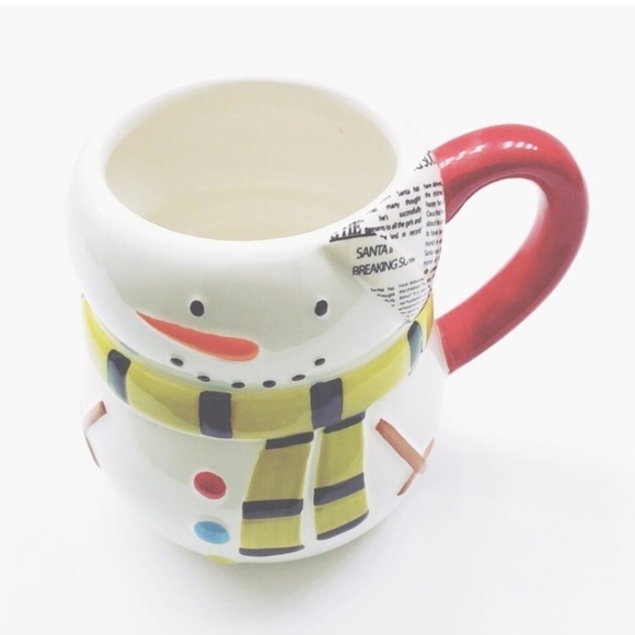 NEW Sur La Table snowman mug - Picture 1 of 5